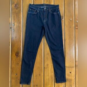 Banana Republic skinny fit jeans in rinse blue